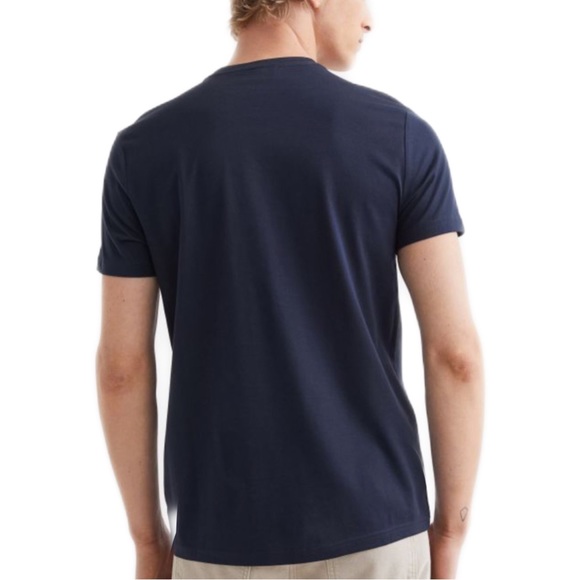 🔥H&M Divided mens guys t-shirt tee navy blue size medium gift - Picture 3 of 6